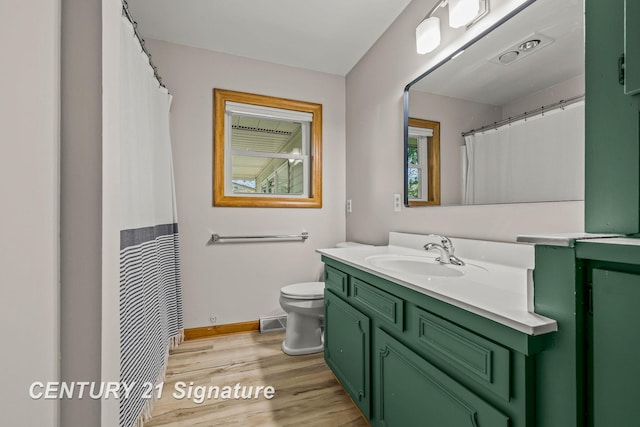 9 Wiltse Ct, Saginaw, MI 48603 - bathroom featuring vanity and wood finished floors
