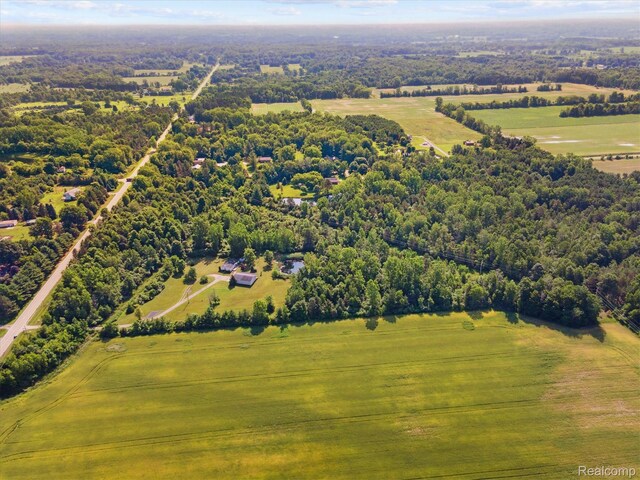 4591 Swaffer Rd, Millington, MI 48746 - aerial view of sparsely populated area
