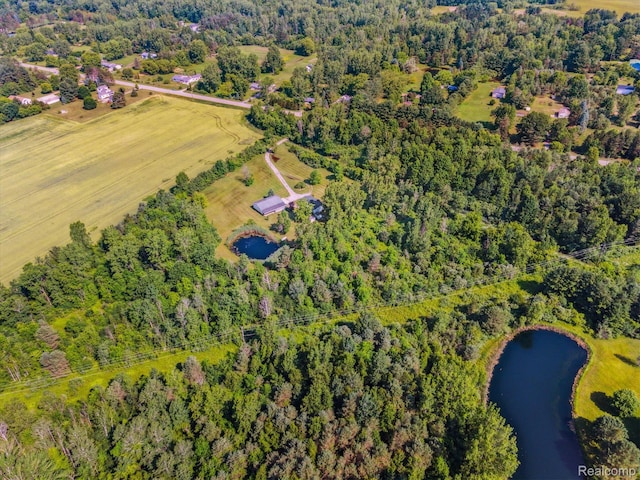 4591 Swaffer Rd, Millington, MI 48746 - bird's eye view of a large body of water