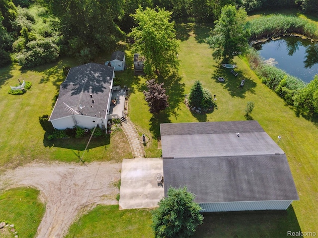 4591 Swaffer Rd, Millington, MI 48746 - view from above of property featuring a nearby body of water