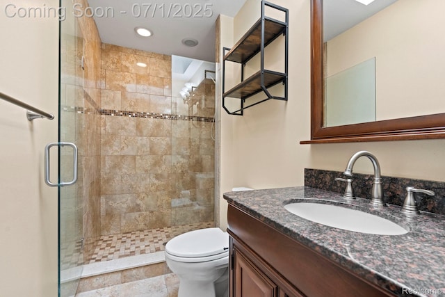945 E Gunn Rd, Rochester, MI 48306 - full bath featuring vanity and a shower stall
