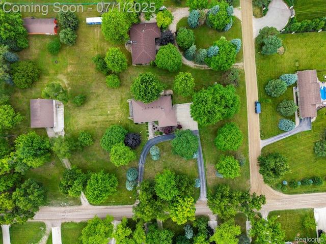 945 E Gunn Rd, Rochester, MI 48306 - drone / aerial view