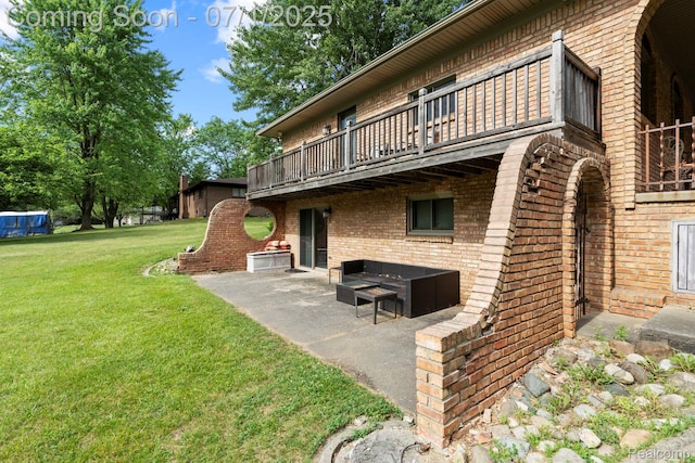 945 E Gunn Rd, Rochester, MI 48306 - patio / terrace featuring a yard and a patio
