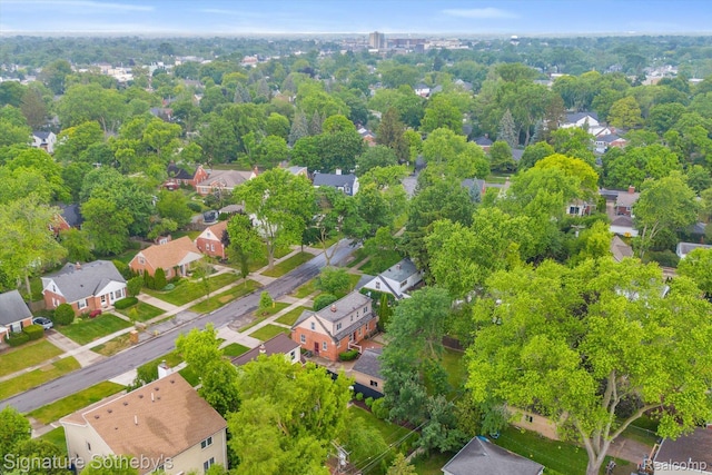 1717 Penistone St, Birmingham, MI 48009 - aerial view of residential area