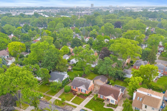 1717 Penistone St, Birmingham, MI 48009 - aerial perspective of suburban area