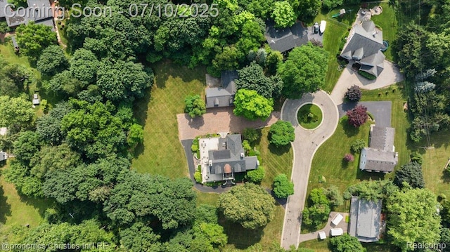 777 Kensington Ln, Bloomfield Hills, MI 48304 - aerial view of property's location