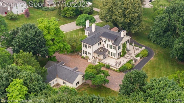 777 Kensington Ln, Bloomfield Hills, MI 48304 - aerial view of property and surrounding area