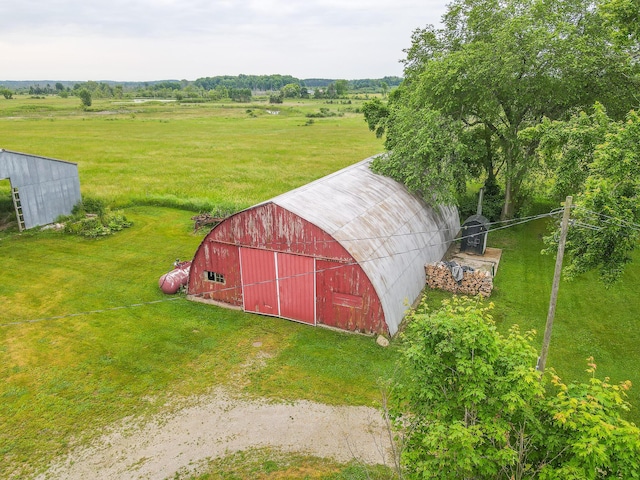 2620 N 184th Ave, Walkerville, MI 49459 - view of barn with a yard and driveway