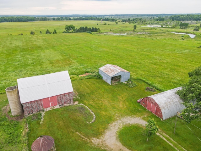 2620 N 184th Ave, Walkerville, MI 49459 - overview of rural landscape with a pastoral area