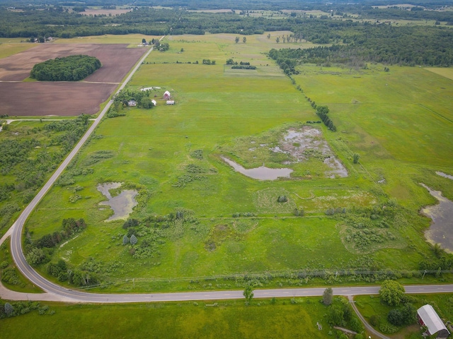 2620 N 184th Ave, Walkerville, MI 49459 - aerial view of sparsely populated area with agricultural land