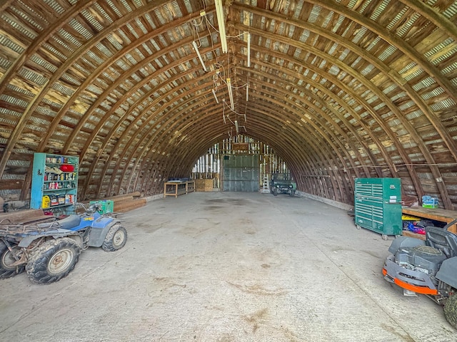 2620 N 184th Ave, Walkerville, MI 49459 - misc room with vaulted ceiling