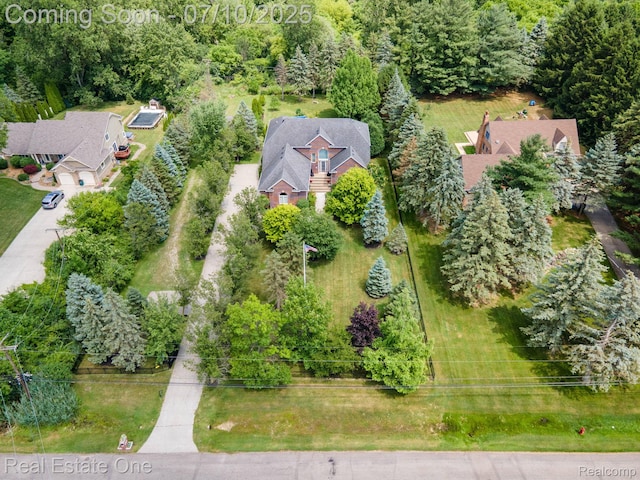 6120 Evanswood Rd, Troy, MI 48085 - view from above of property