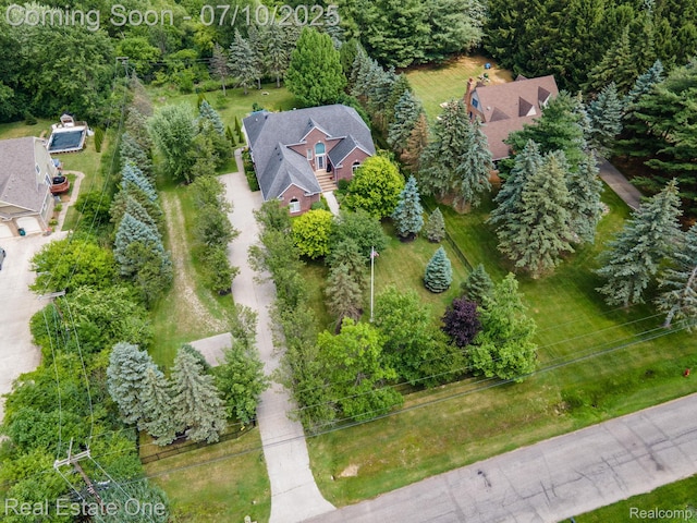 6120 Evanswood Rd, Troy, MI 48085 - aerial view of property and surrounding area