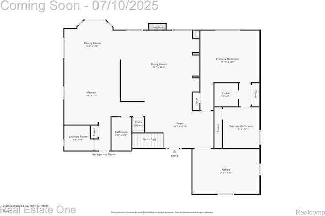 6120 Evanswood Rd, Troy, MI 48085 - view of floor plan / room layout