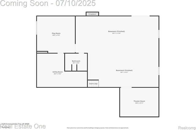 6120 Evanswood Rd, Troy, MI 48085 - view of floor plan / room layout
