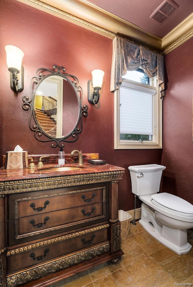 18198 Shelley Pond, Northville, MI 48168 - half bathroom featuring vanity and tile patterned floors