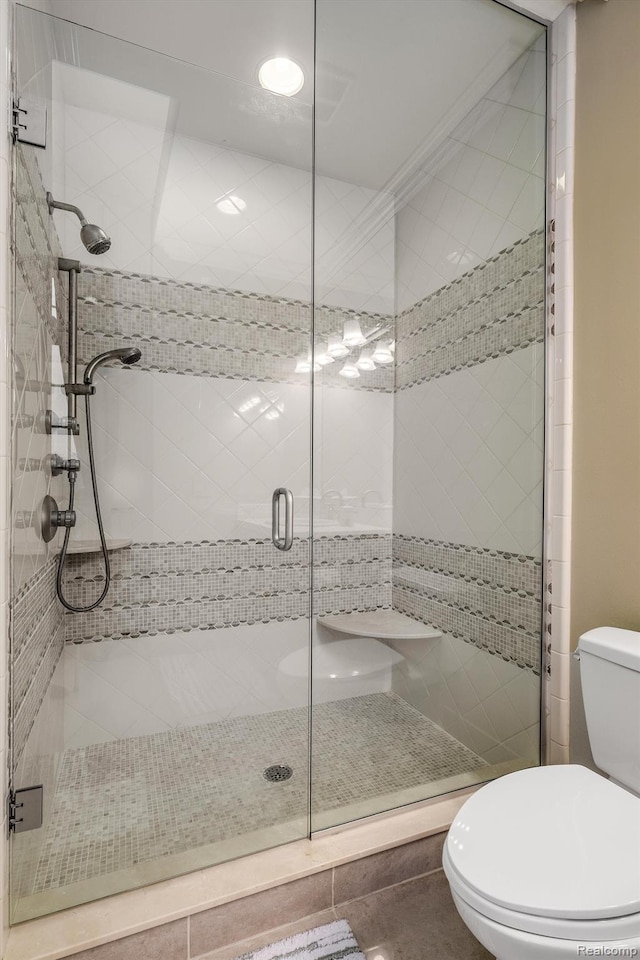 18198 Shelley Pond, Northville, MI 48168 - full bath featuring toilet and a stall shower