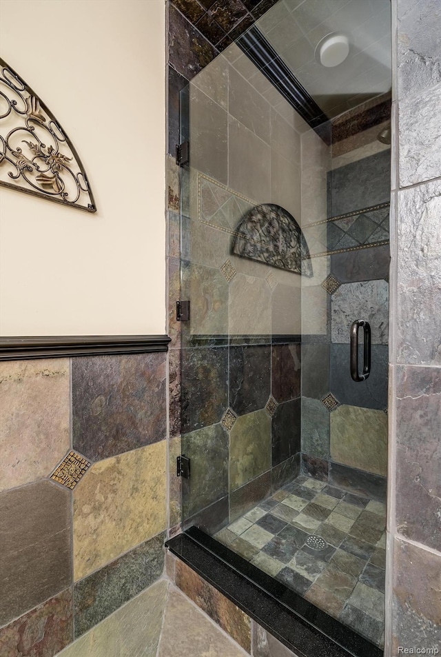 18198 Shelley Pond, Northville, MI 48168 - full bath with a shower stall