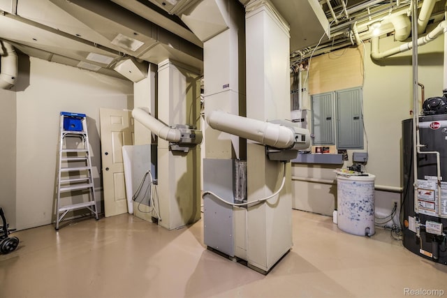 18198 Shelley Pond, Northville, MI 48168 - utilities featuring water heater and electric panel
