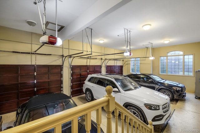 18198 Shelley Pond, Northville, MI 48168 - garage featuring a garage door opener