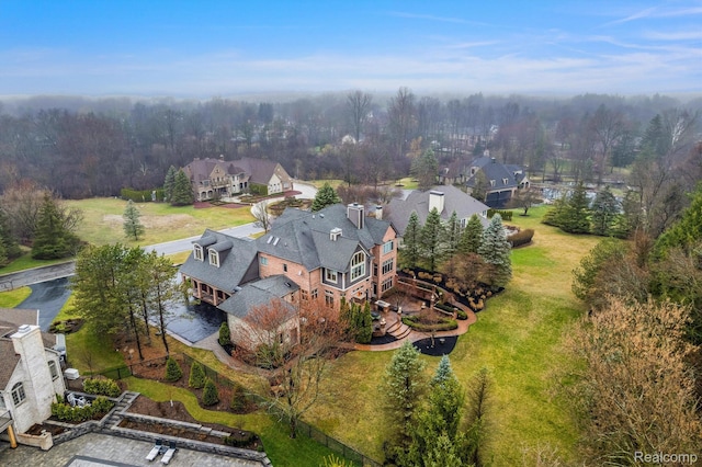 18198 Shelley Pond, Northville, MI 48168 - aerial perspective of suburban area