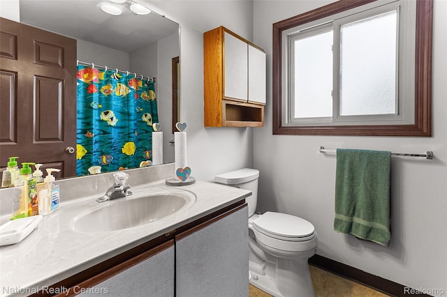 1306 Bishops Ter, Wixom, MI 48393 - bathroom with vanity and curtained shower