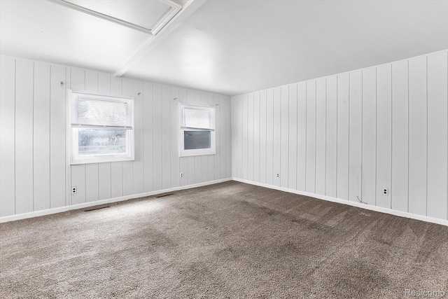 322 Michelson Rd, Rochester Hills, MI 48307 - carpeted empty room with attic access