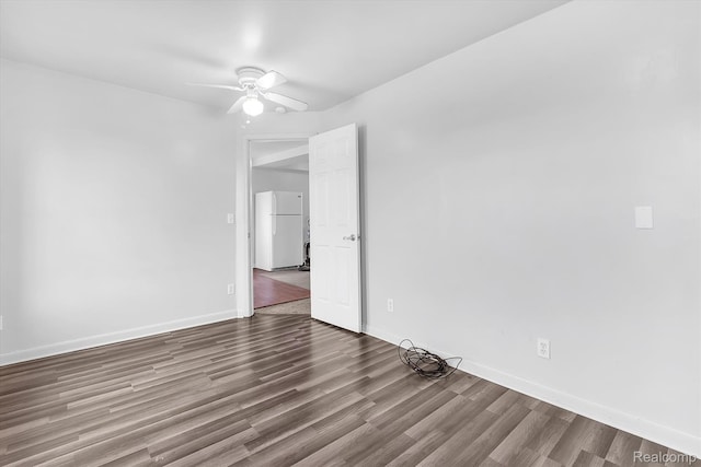 322 Michelson Rd, Rochester Hills, MI 48307 - empty room featuring wood finished floors and ceiling fan
