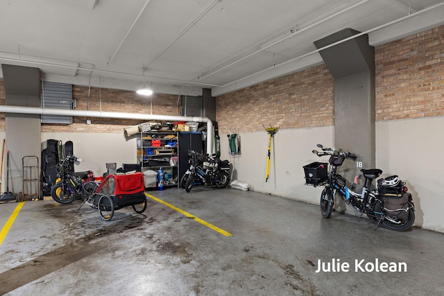 930 Washington Ave Unit 5C, Muskegon, MI 49441 - view of garage