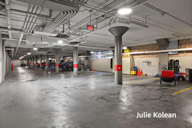 930 Washington Ave Unit 5C, Muskegon, MI 49441 - view of parking garage
