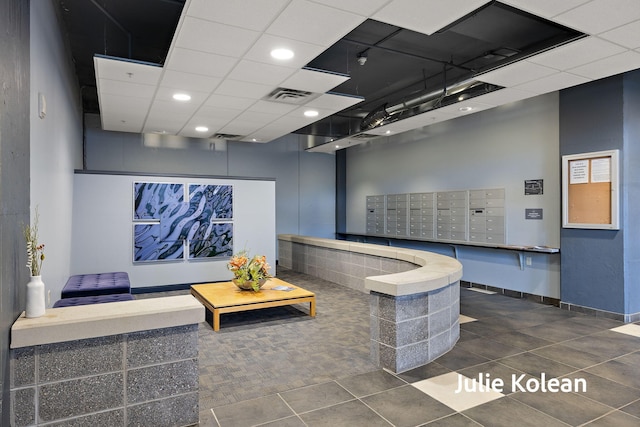 930 Washington Ave Unit 5C, Muskegon, MI 49441 - building lobby with recessed lighting