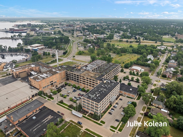 930 Washington Ave Unit 5C, Muskegon, MI 49441 - aerial view of a nearby body of water