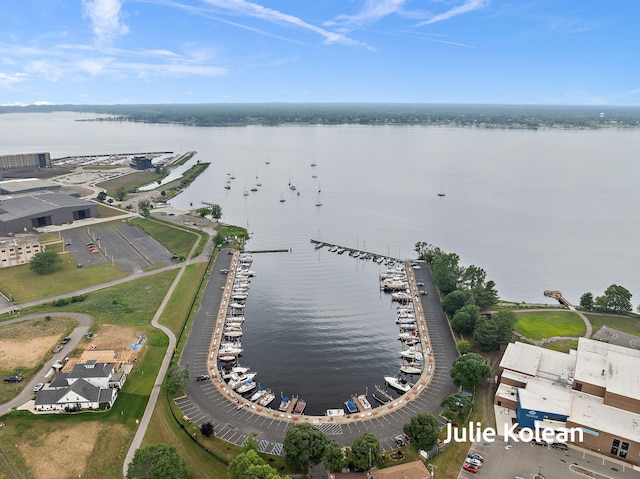 930 Washington Ave Unit 5C, Muskegon, MI 49441 - aerial view of a large body of water