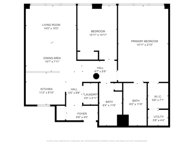 930 Washington Ave Unit 5C, Muskegon, MI 49441 - view of room layout