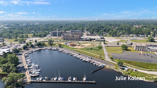 930 Washington Ave Unit 5C, Muskegon, MI 49441 - aerial view of a large body of water