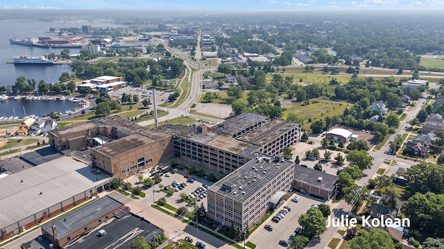 930 Washington Ave Unit 5C, Muskegon, MI 49441 - aerial overview of property's location featuring a large body of water