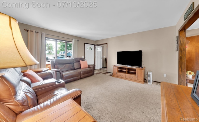 2150 Dunwoodie St, Ortonville, MI 48462 - living area with carpet flooring