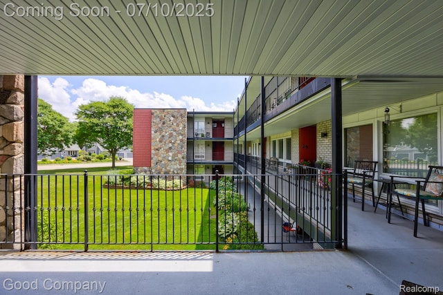 4345 Crooks Rd Unit 26, Royal Oak, MI 48073 - surrounding community with a lawn