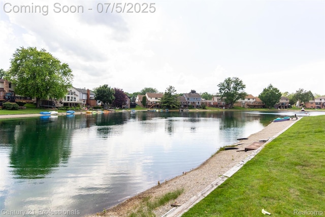 6626 Lake Pointe, Shelby Twp, MI 48317 - water view with nearby suburban area