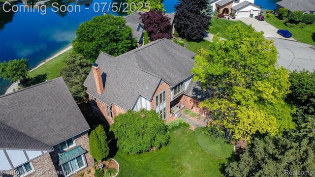 6626 Lake Pointe, Shelby Twp, MI 48317 - aerial perspective of suburban area