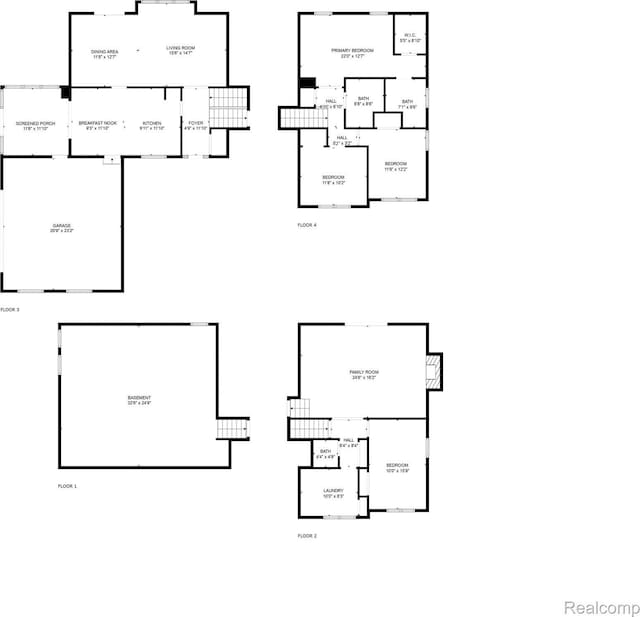 20213 Whitby Dr, Livonia, MI 48152 - view of floor plan / room layout