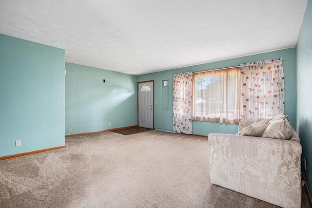 981 Vinewood Dr, Saint Joseph, MI 49085 - unfurnished living room with carpet floors