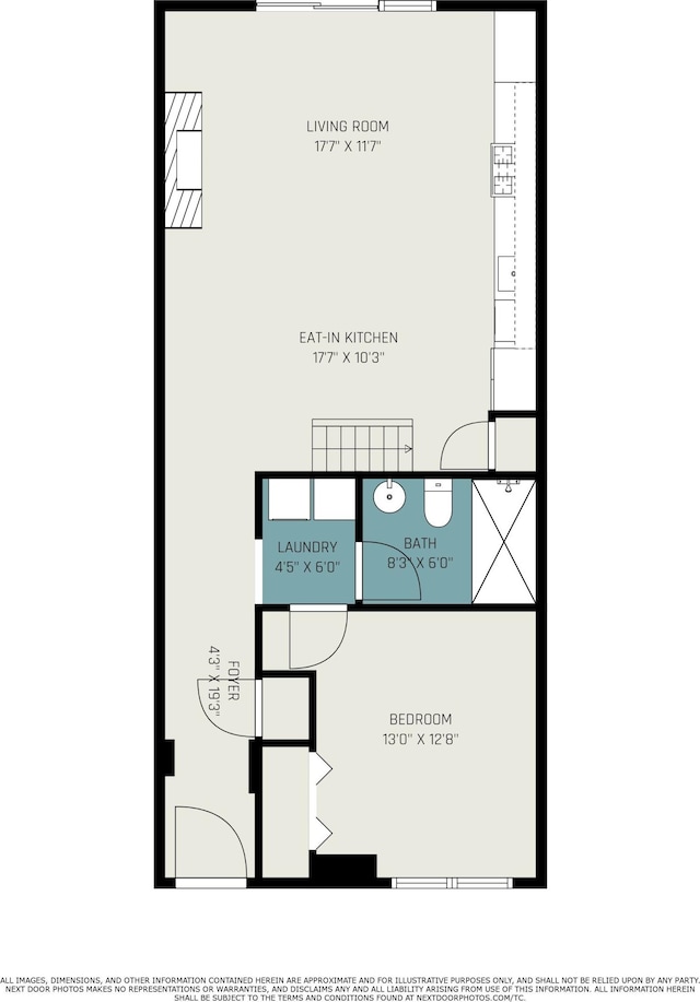 220 King St Unit 6, Lowell, MI 49331 - view of floor plan / room layout