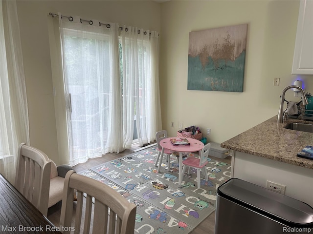 38351 Churchill, Farmington Hills, MI 48331 - dining space with plenty of natural light, wood finished floors, and a desk