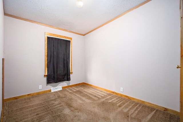 2919 N US Highway 31, Niles, MI 49120 - carpeted empty room with crown molding and a textured ceiling