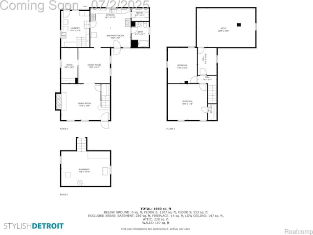 33523 Mulvey Rd, Fraser, MI 48026 - view of property floor plan