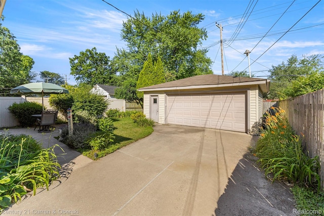 17729 Harman St, Melvindale, MI 48122 - view of detached garage