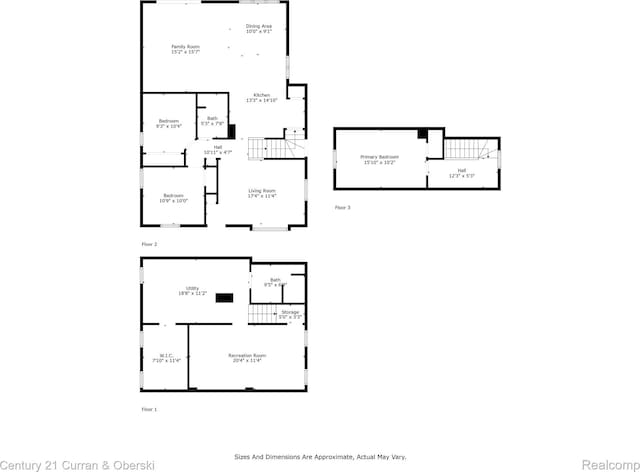 17729 Harman St, Melvindale, MI 48122 - view of floor plan / room layout