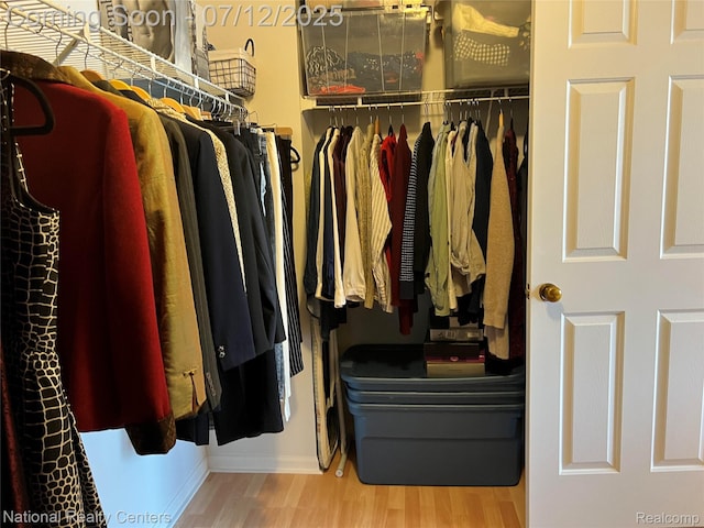 38443 Meghan Ln, Westland, MI 48185 - spacious closet featuring wood finished floors