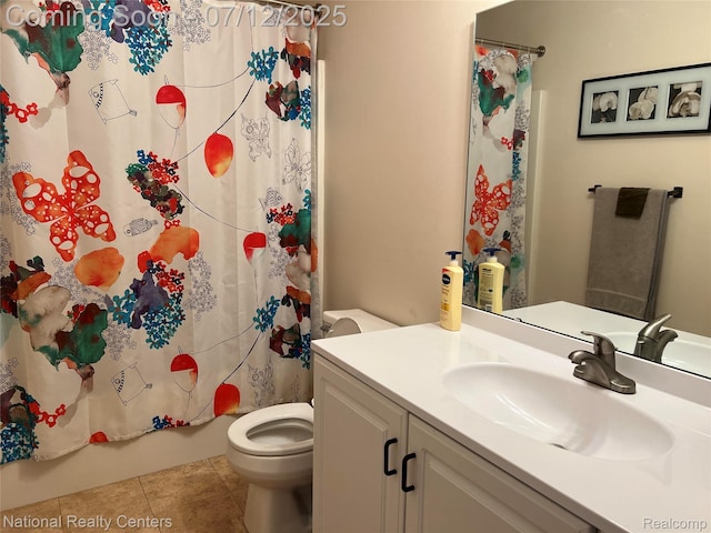 38443 Meghan Ln, Westland, MI 48185 - full bath featuring vanity, tile patterned flooring, and shower / tub combo